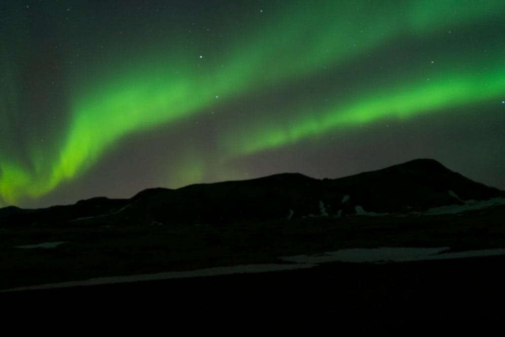 Northern lights in Iceland